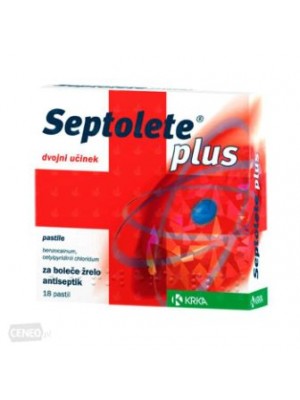 Septolete plus 18 tablets